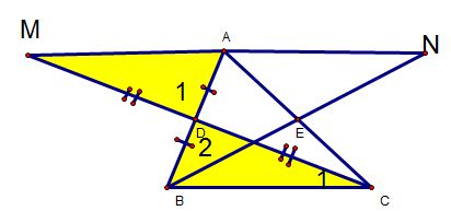 Ví dụ cách chứng minh hai tam giác bằng nhau-3