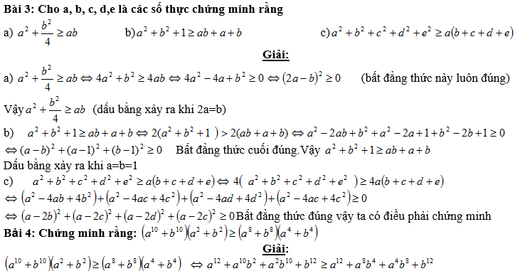 Bất đẳng thức, tìm giá trị min-max của biểu thức-2