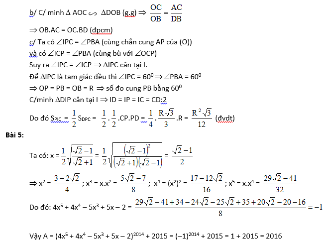 Đề thi Toán vào lớp 10 Quảng Ngãi năm học 2014-2015-3