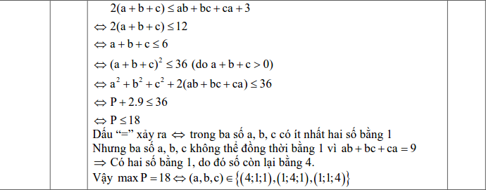 Đề thi tuyển sinh vào 10 môn Toán TP Hà Nội 2017 - 2018 có lời giải-5