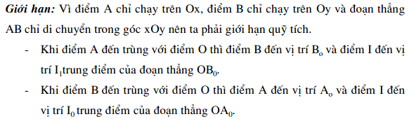 Phương pháp giải một bài toán quỹ tích - Toán lớp 9-2