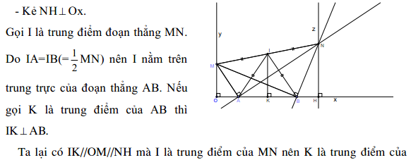 Phương pháp giải một bài toán quỹ tích - Toán lớp 9-4