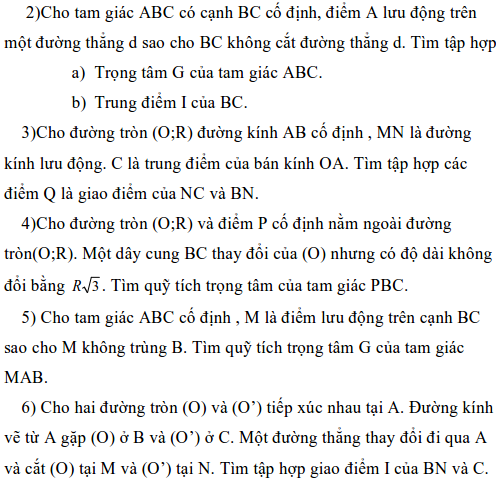 Ứng dụng phép biến hình để giải bài toán quỹ tích-10