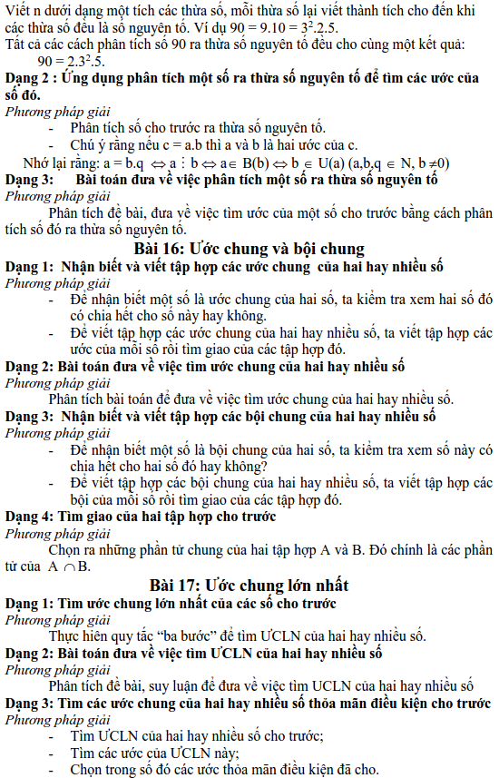 Chương 1: Ôn tập và bổ túc về số tự nhiên-5