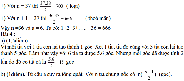 Đề thi học sinh giỏi Toán 6 số 1-2