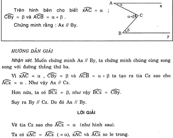 Vẽ thêm yếu tố phụ để chứng minh hai đường thẳng song song-4