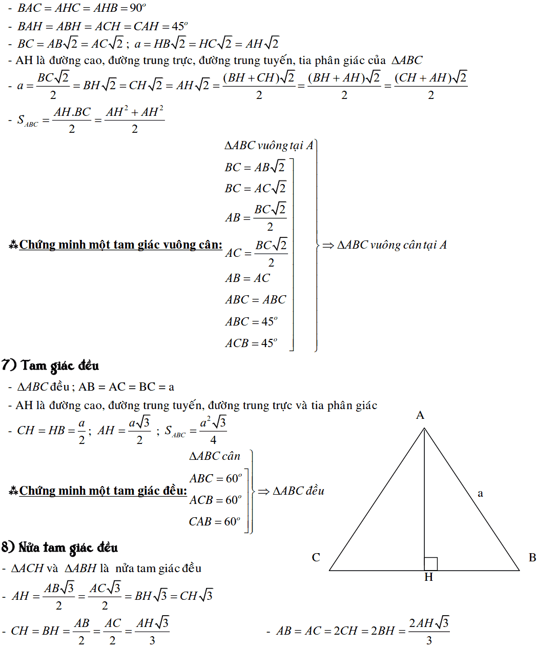 Công thức Toán 9 đầy đủ nhất-2